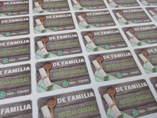 Etiquetas Impresas Troqueladas - Imagen 4