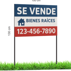 Soporte para Carteles de PVC 100x70 cm x5 unid